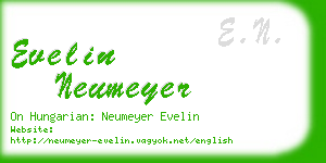 evelin neumeyer business card